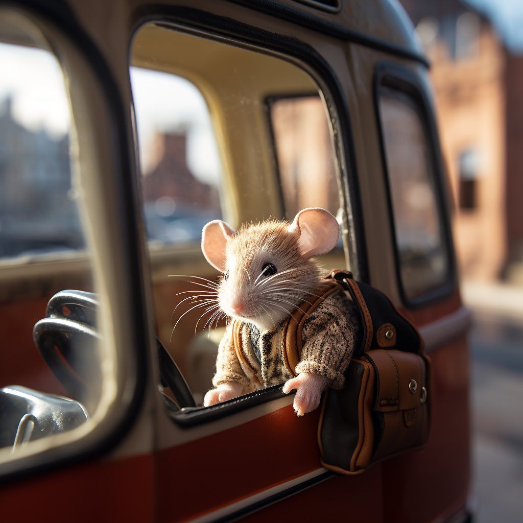 Adventure Awaits The Traveling Mouse